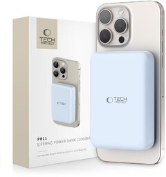 TECH-PROTECT PB11 LIFEMAG MAGSAFE POWER BANK 10000MAH BLUE