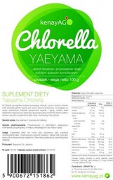 Kenay Chlorella Yaeyama Suplement diety w proszku 100