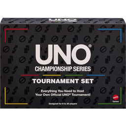Mattel Karty UNO Championship Mistrzostwa Gra karciana, JMY23