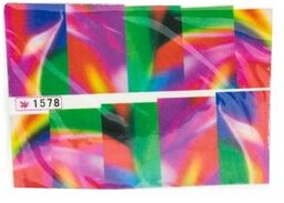 Naklejki wodne do paznokci arkusz 6,5 x 5,5