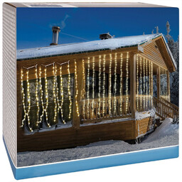 Kurtyna świetlna zewnętrzna 240 LED 2 m