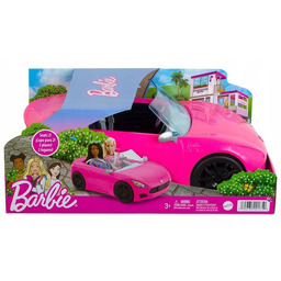 Barbie HBT92 Kabriolet 2-osobowy różowy, sportowe auto