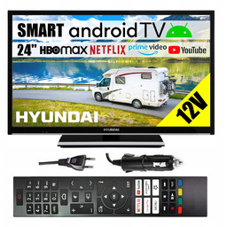 Telewizor do Kampera Smart Android Tv WiFi Bt