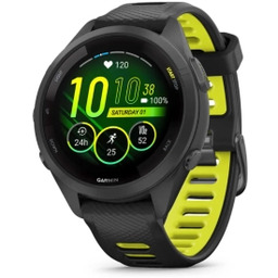 Garmin Forerunner 265S M Czarno-żółty Smartwatch