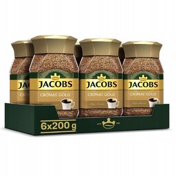 Jacobs Cronat Gold Kawa rozpuszczalna 200 g x