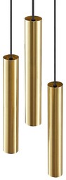Lindby - Joffrey Cluster Lampa Wisząca Brass