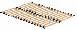 Stelaż łóżka 140x200 34 listwy sprężynujące