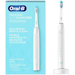 Szczoteczka soniczna ORAL-B Pulsonic Slim Clean 2000 White