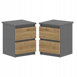 Szafka Nocna Stolik Nocny Do Sypialni 2 Szuflady