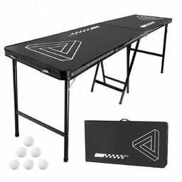 Stół do beer ponga z regulacją wysokości składany