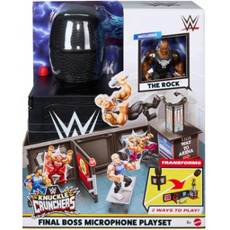Wwe Wrestling Zestaw Final Boss mikrofon figurka Knuckle