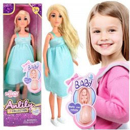 WOOPIE ROYAL Lalka Lily z Brzuszkiem w Ciąży