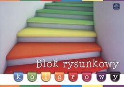 Blok rysunkowy kartonów kolorowych A3/20 INTERDRUK