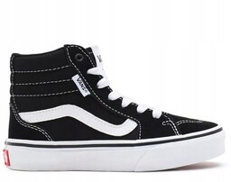 Buty dziecięce trampki wysokie czarne Vans Filmore black