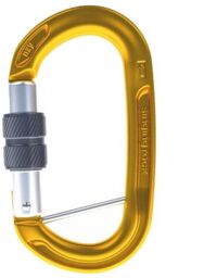 Karabinek wspinaczkowy SINGING ROCK Oxy Screw BC gold