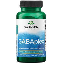 SWANSON GABAplex with L-Tyrosine & L-Theanine (60 kaps.)