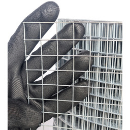 Siatka hodowlana Zgrzewana ocynk 16x16x1,0mm na woliery ptaki