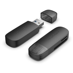 Vention Czytnik kart 2 w 1 USB 3.0
