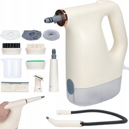 12PCS Myjka Parowa Czyścik Wysokie Ciśnienie Zestaw 1200W