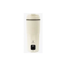 Przenośny Czajnik/Termos Elektryczny 450ml 300W Biały
