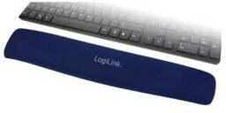 LogiLink Żelowa podkładka pod klawiaturę (niebieski) Podkładka przed