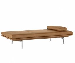 Muuto OUTLINE Leżanka 200 cm z Poduszką Skóra