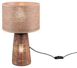 Rl Light Stołowa lampka boho Straw R50972026 ratanowa