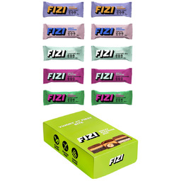 MIX 5 SMAKÓW Batony wegańskie bez glutenu, bez