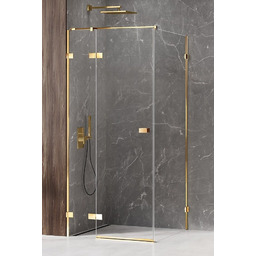 New Trendy Avexa Gold Shine kabina prostokątna 80x110x200