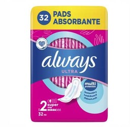 ALWAYS Ultra SuperPlus Podpaski, 32szt.
