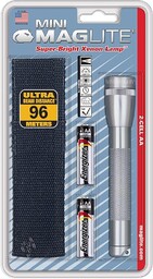 Maglite Latarka M2A09HU/M2A09H - latarki (latarka ręczna, szara,