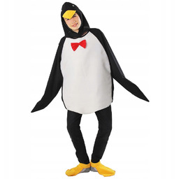 Strój Pingwin dla dorosłych rozmiar Uniwersalny