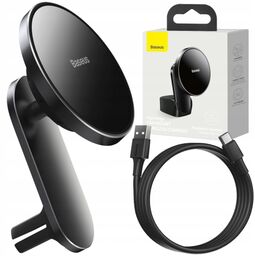 Baseus Big Energy samochodowy uchwyt magnetyczny indukcyjna ładowarka
