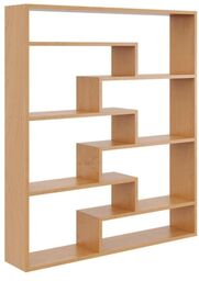Regał ścienny na książki, biblioteczka, ELVO, 104x18x120 cm,