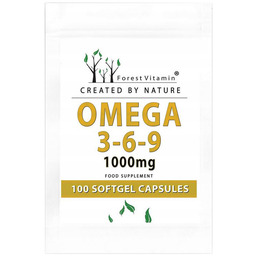 FOREST VITAMIN Omega 3-6-9 1000mg 100caps