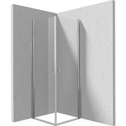 DEANTE KKN0W09W09 Kabina kerria plus chrom 90x90 ktsw041p