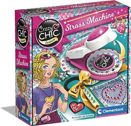 Clementoni 18692 Crazy Chic Rhinestone Machine, aplikator