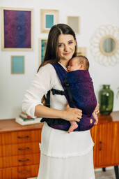 Nosidło LennyLamb LennyLight -Dzikie Wino Bouquet-Regulowane