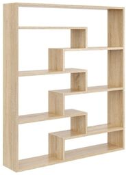 Regał ścienny na książki, biblioteczka, ELVO, 104x18x120 cm,