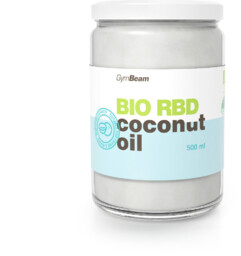 GymBeam BIO Olej Kokosowy Rafinowany 500 ml