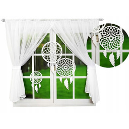 Firana Gotowa Z Panelem Ażurowym Łapacz Snów Firany