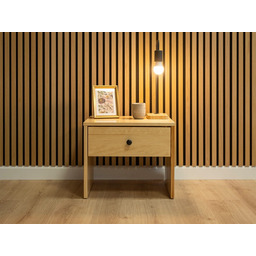 Outlet - Szafka nocna drewniana SALLY sosna