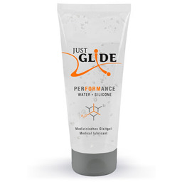 Medyczny hybrydowy żel nawilżający Just Glide Performance 200