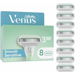 Gillette Venus Smooth Sensitive dla kobiet, 8 wkładów