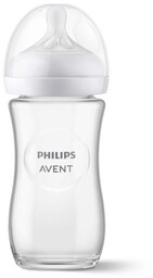 AVENT Natural Response Szklana butelka dla niemowląt 1m+