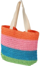 Torba plażowa w paski 47 x 15 x