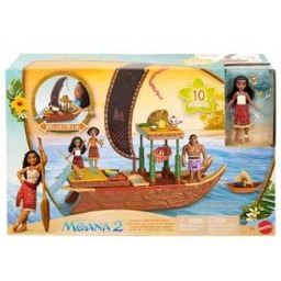Disney Moana 2 Vaiana Zestaw Canoe JBT54