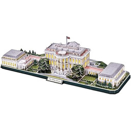 PUZZLE 3D CUBIC FUN LED BIAŁY DOM