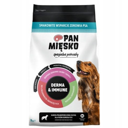 Pan Mięsko Derma & Immune M 9kg Sucha