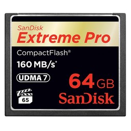 SanDisk Karta pamięci CF 64GB Extreme Pro 160MB/s